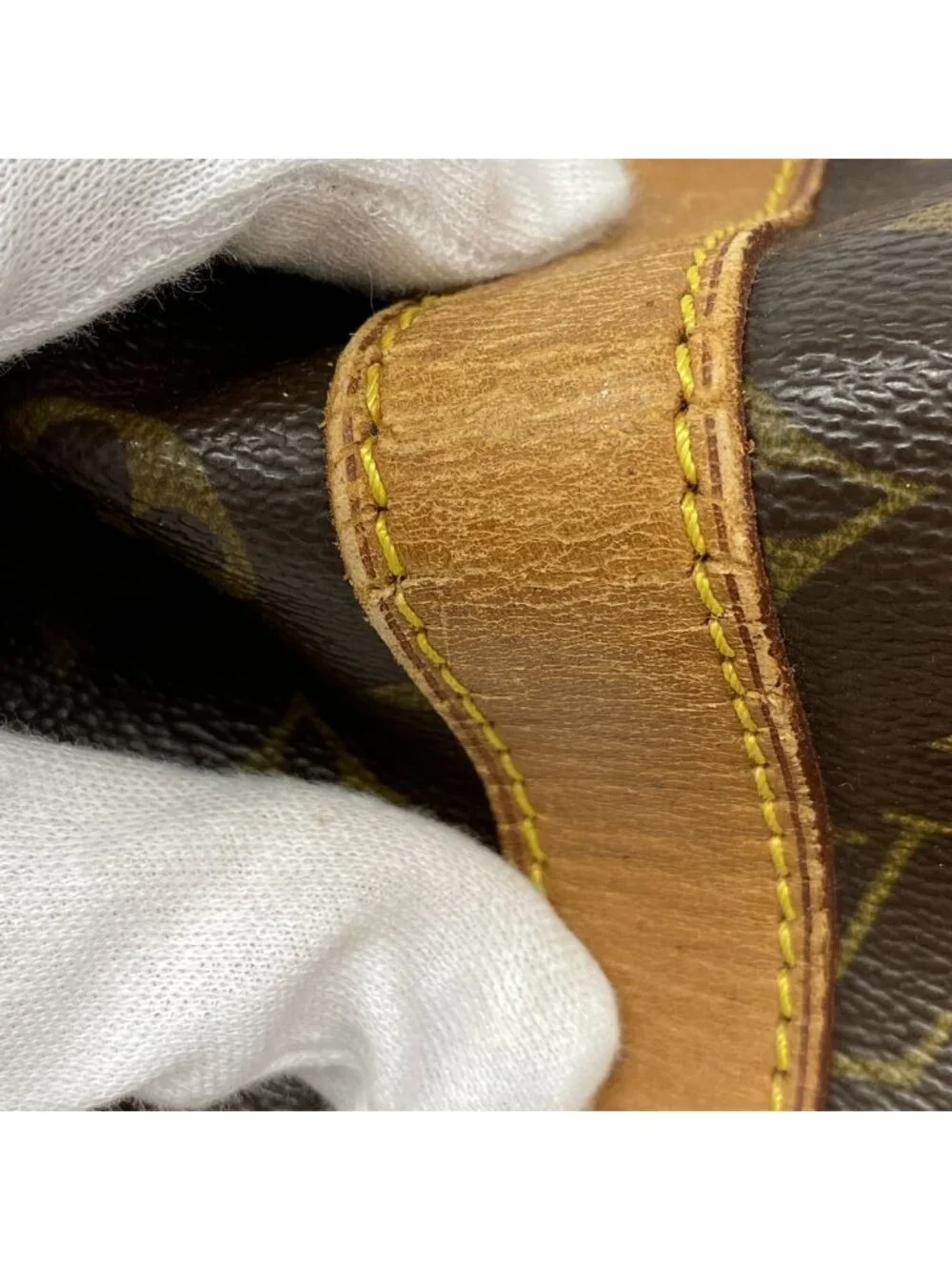 Louis Vuitton Boston Bag Monogram Keepall 55 Brown